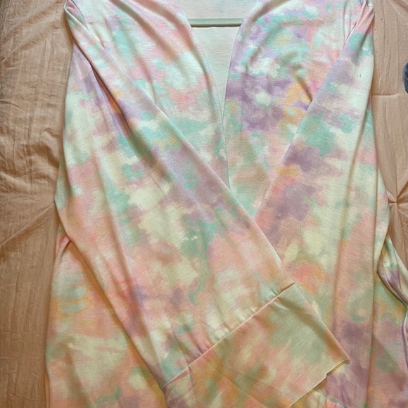 Tie Dye Kimono - BOOHOO - Picture 4 of 6
